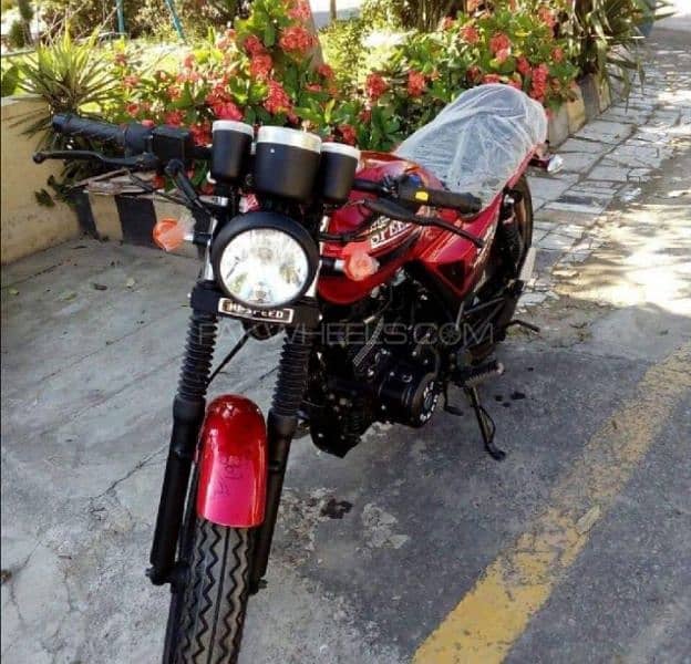 HI SPEED INFINITY 150 CC CAFE RECAR BULLET 16