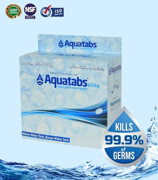 water purification tablets. 0