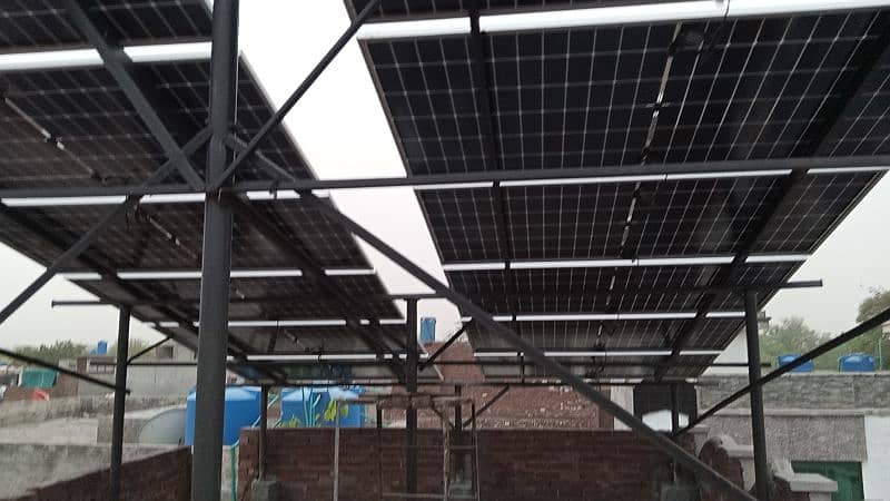 Solar Structure installation + Solar frame lgwaen 3