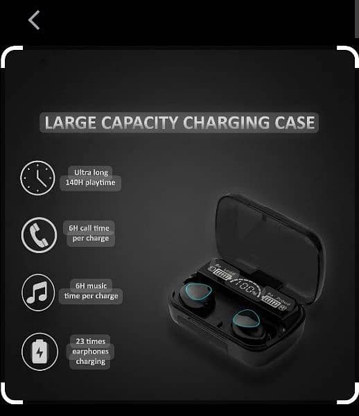 M10 Earbuds for sale more are available on WhatsApp 03455617954 0