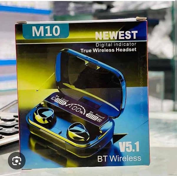 M10 Earbuds for sale more are available on WhatsApp 03455617954 1