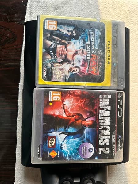 ps3 (jelbraik) with 3games 4