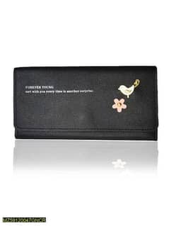 Women's PU leather Bird wallet