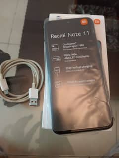Xiaomi Redmi note 11 with box