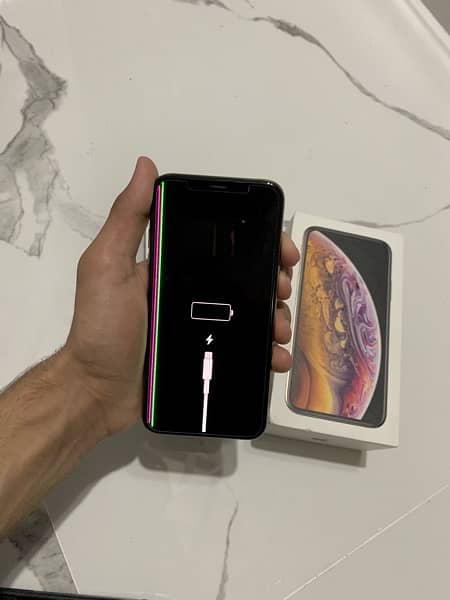 Iphone xs with box 64gb non pta 1