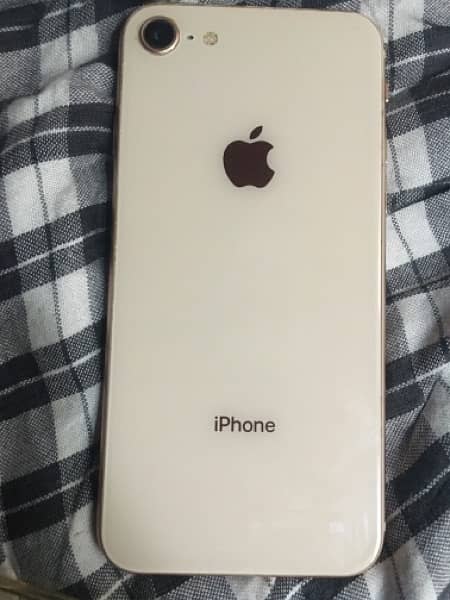 IPhone 8 Good Condition 64 Gb PTA Approved Ture tune on fingerprin tok 0