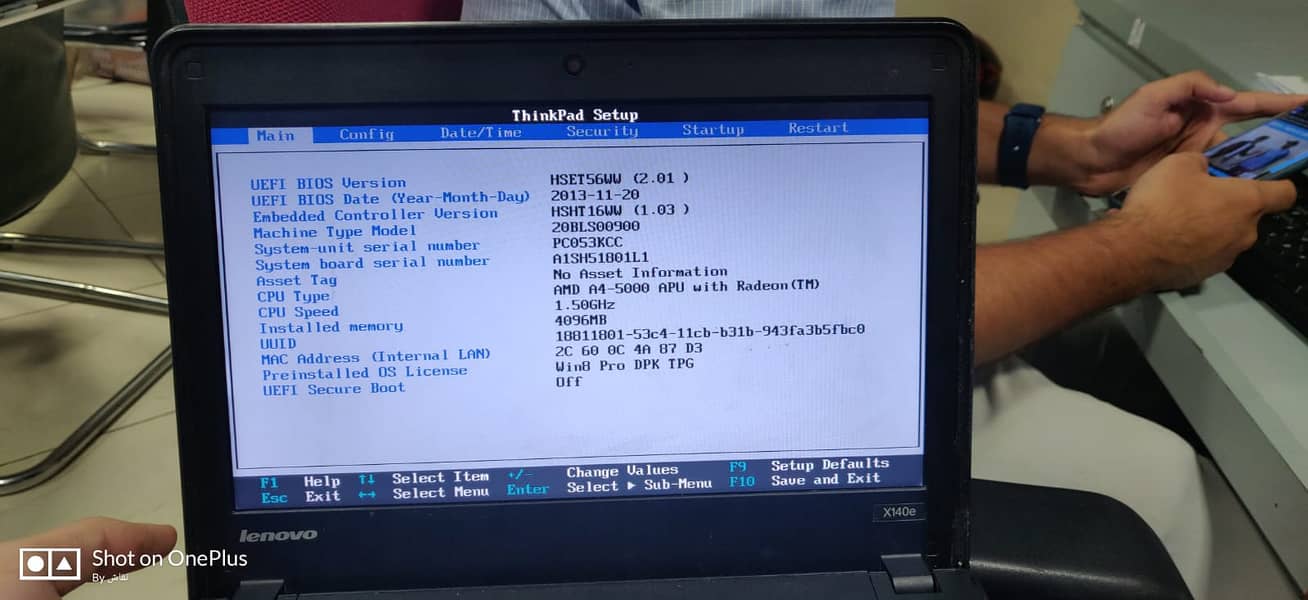 Lenovo ThinkPad X140e 0