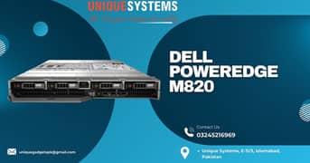 DELL POWEREDGE M820 server