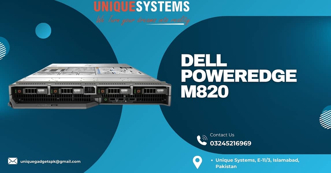 DELL POWEREDGE M820 server 0