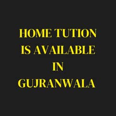 Experienced Home Tutor is Available