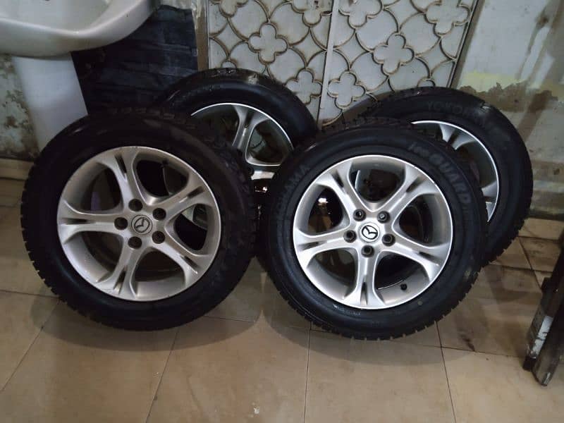 Mazda RX8 Original Alloy rims & tyre or sale 0