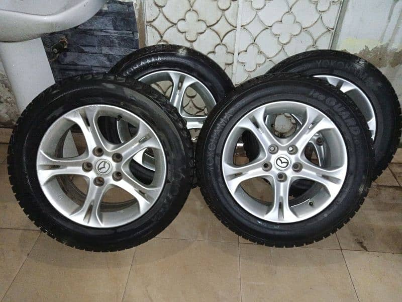 Mazda RX8 Original Alloy rims & tyre or sale 1