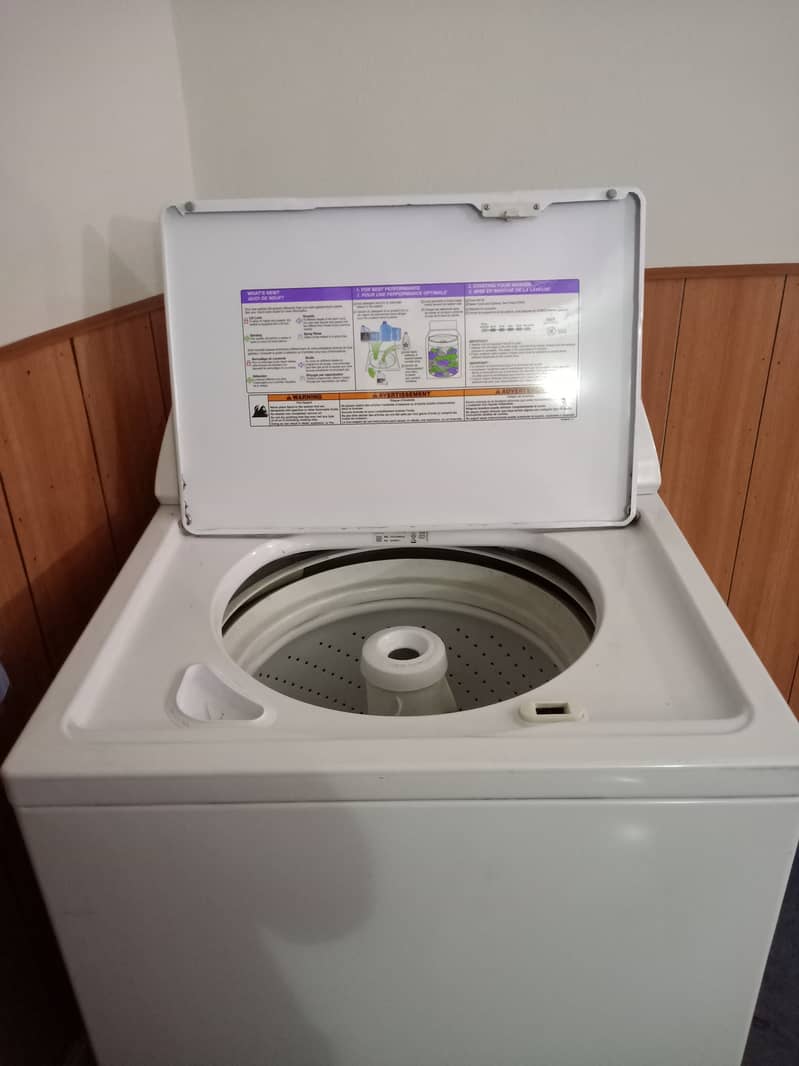 Whirlpool (U. S. A) washing machine 3