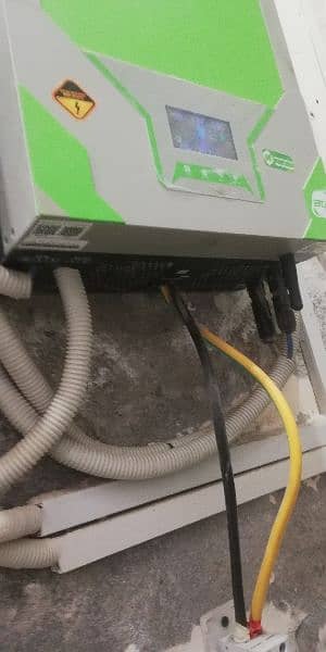 hybrid fronus wifi inverter, pv5000 new condition 3