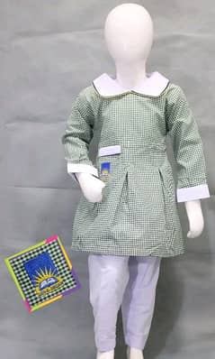 Baby Girl Uniform for Dar-e-Arqam School.