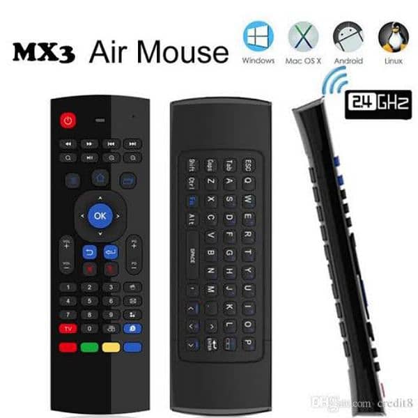 Air Mouse Remote Control - Wireless Cursor & Keyboard Combo 3