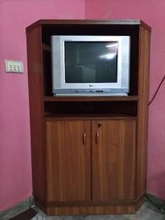 TV TROLLY with large capacity of cabinet
