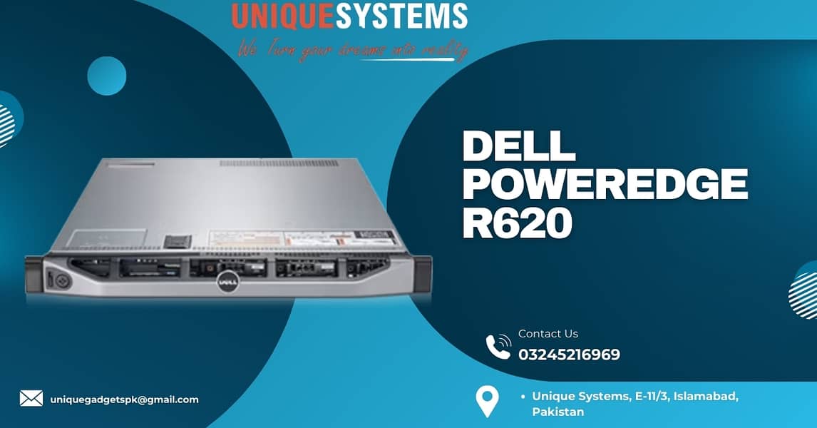 DELL POWEREDGE R620 server 0