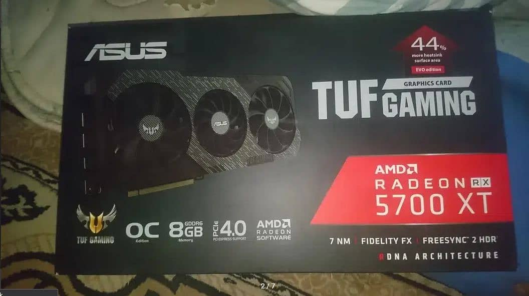 5700xt Asus tuf 8gb 1