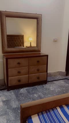 complete furnished one bedroom attached washroom for rent of house for female demand 35000