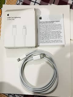 Official Apple USB-C to Lightning Cable 1M