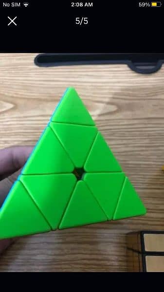 qiyi mirror cube and qiyi pyraminx rubiks cube pack of 2 1