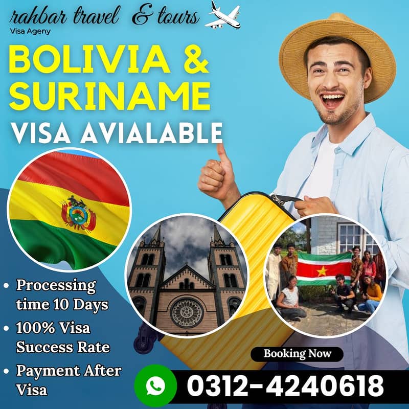 Romania | Dubai | Bolivia | Suriname | Russia | Visit Visa | Work Visa 1