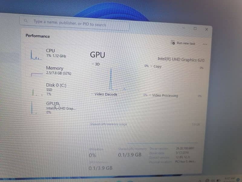 Lenovo X390 i5 8th gen 7