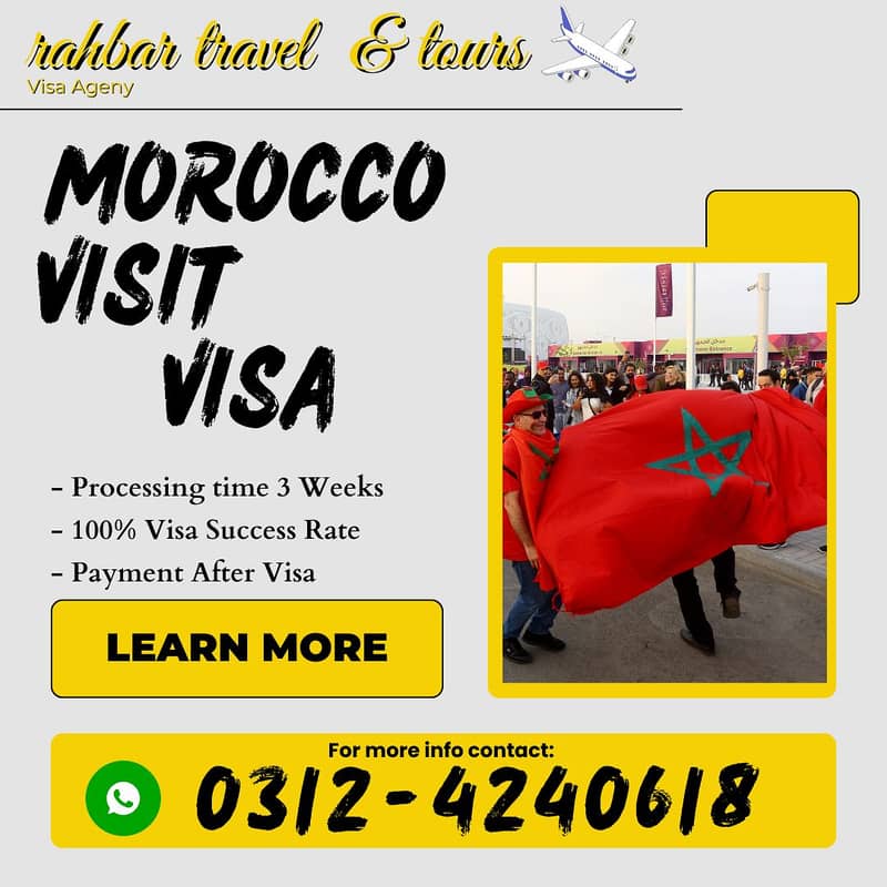 Morocco | Malta | Russia | Romania | Austrailia | Work Visa | Visit v 0