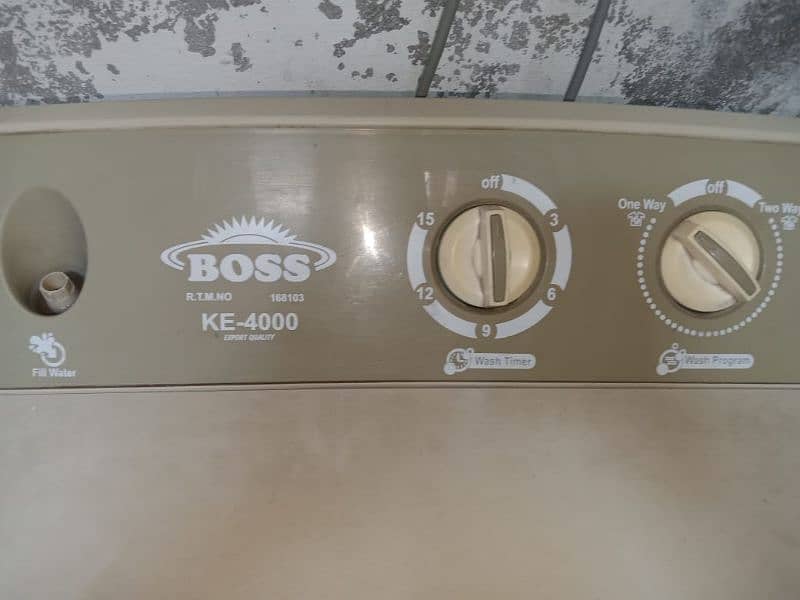 Boss washer and dryer 0
