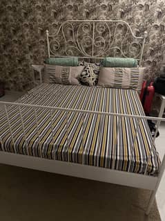 IKea quern size spring mattress for sale