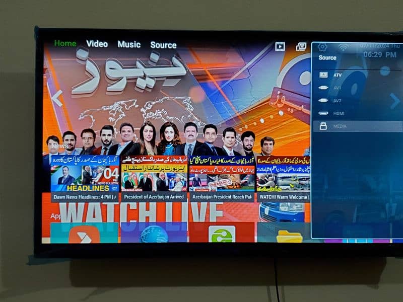 Samsung 32" Smart Android LED 3