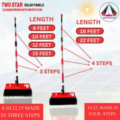 Cleaning brush manufacture/Two Star Solar Cleaning Brush/ 0