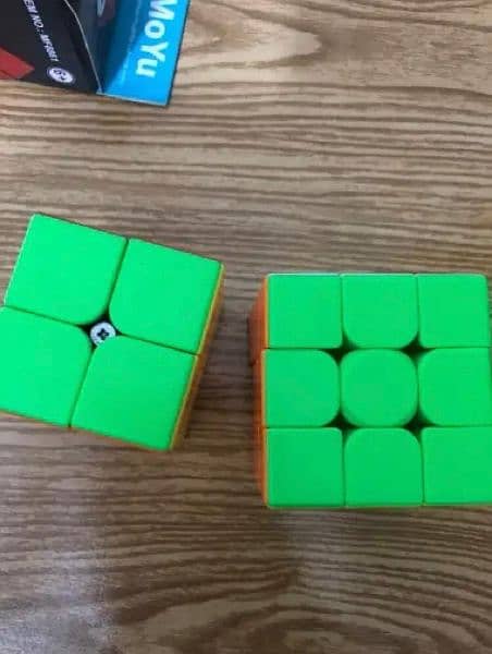moyu 3x3 and moyu 2x2 rubiks cube pack of 2 3