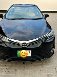 Toyota Corolla Altis 2018 total original in paint