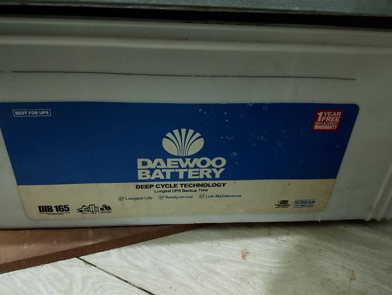 I have sel ups with Daewoo bettry good condition 3