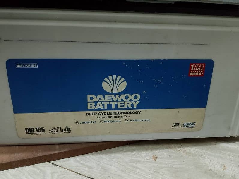 I have sel ups with Daewoo bettry good condition 4