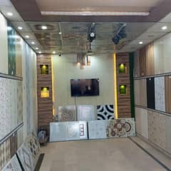 Canvas Sheet/Office Wallpaper/ceiling/pvc wall panel/gypsum ceiling 0