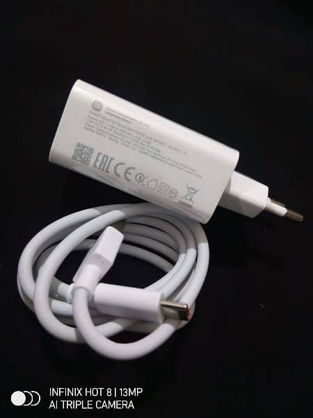 Mi Note 13pro Charger or Cable 120watt 100% original. 4