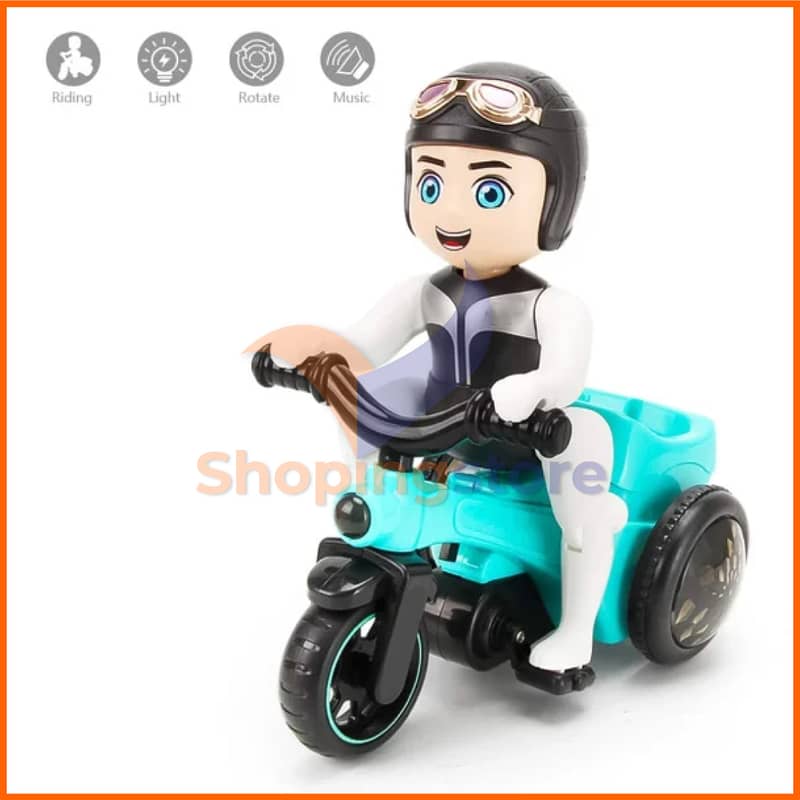 Tricycle 360 ,Toy for kids , Beautiful Toy Auto One-Wheeling 0