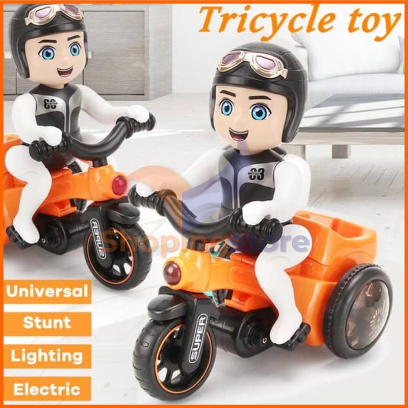 Tricycle 360 ,Toy for kids , Beautiful Toy Auto One-Wheeling 1