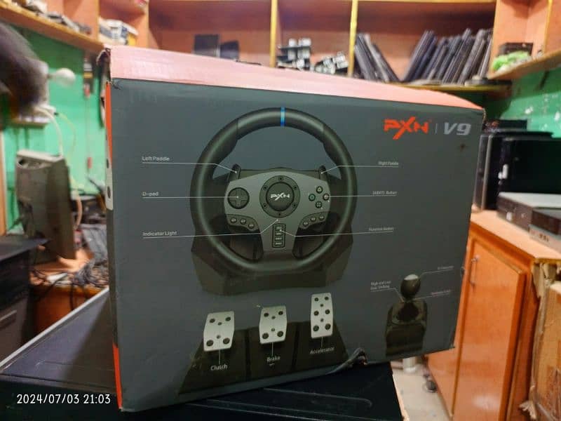 PNX v9 Racing Wheel , Game controller 2