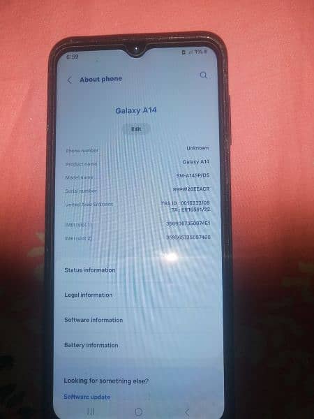 samsung A14 6