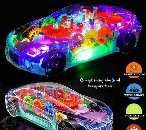Transparent Car Toy for children 2