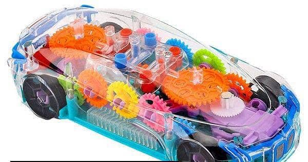 Transparent Car Toy for children 5