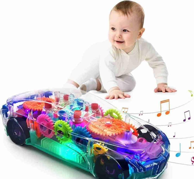 Transparent Car Toy for children 7