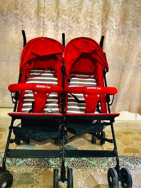 Buy New Baby pram/stroller just 7 days used. 9