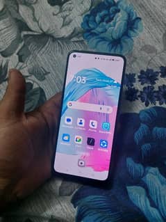 Oppo F19 pro with box and charger dual sim