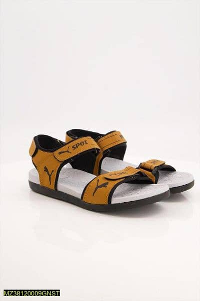 Mens Synthetic Leather Casual Sandals 1