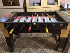 Full size wooden hand football table